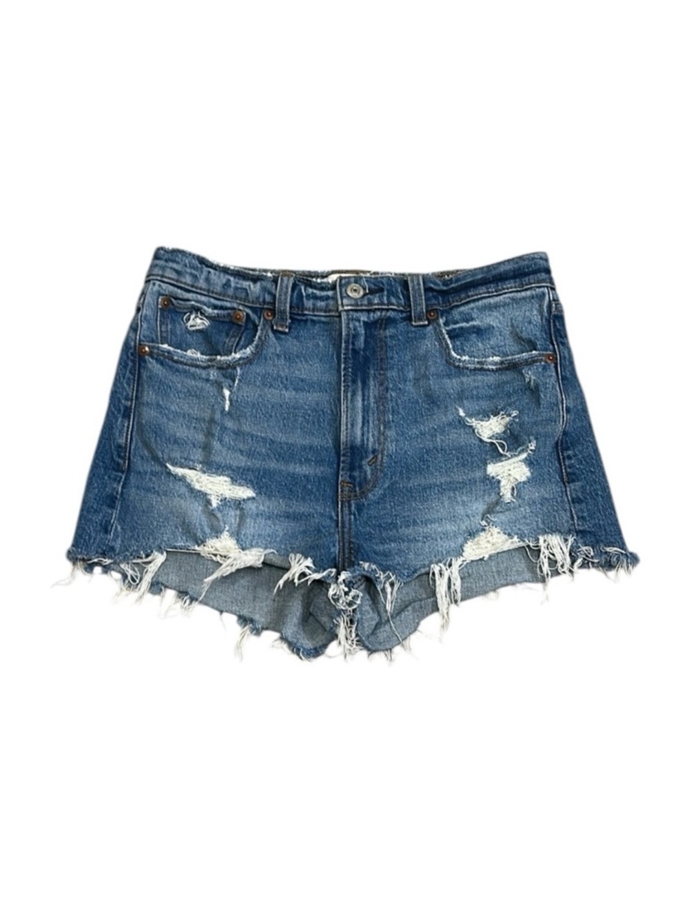 Abercrombie & Fitch High Rise The Mom Short Size 27